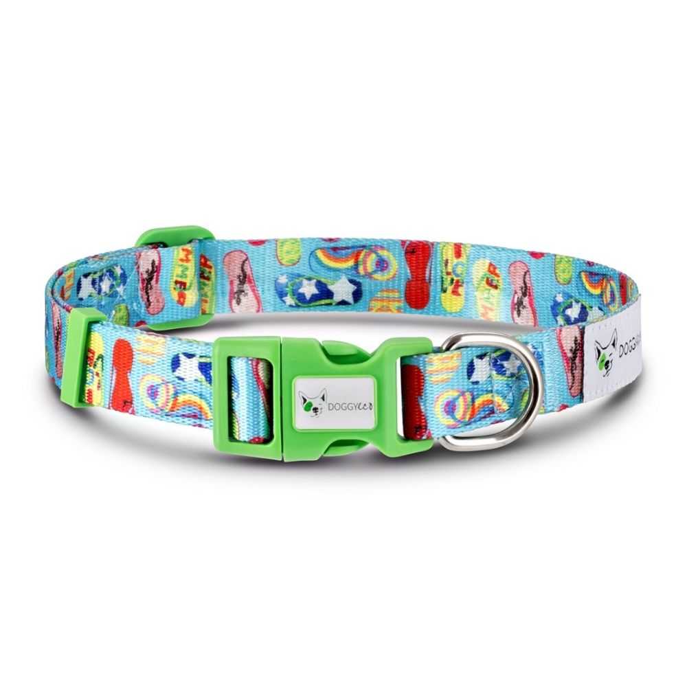 Eco Friendly Dog Collar made from recycled plastic