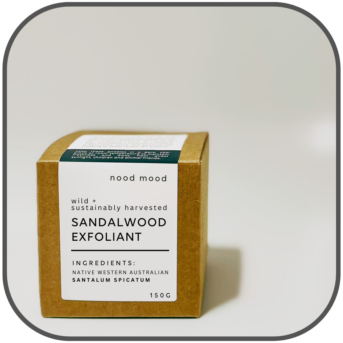 Sandalwood Shell Exfoliate - Medium Grit
