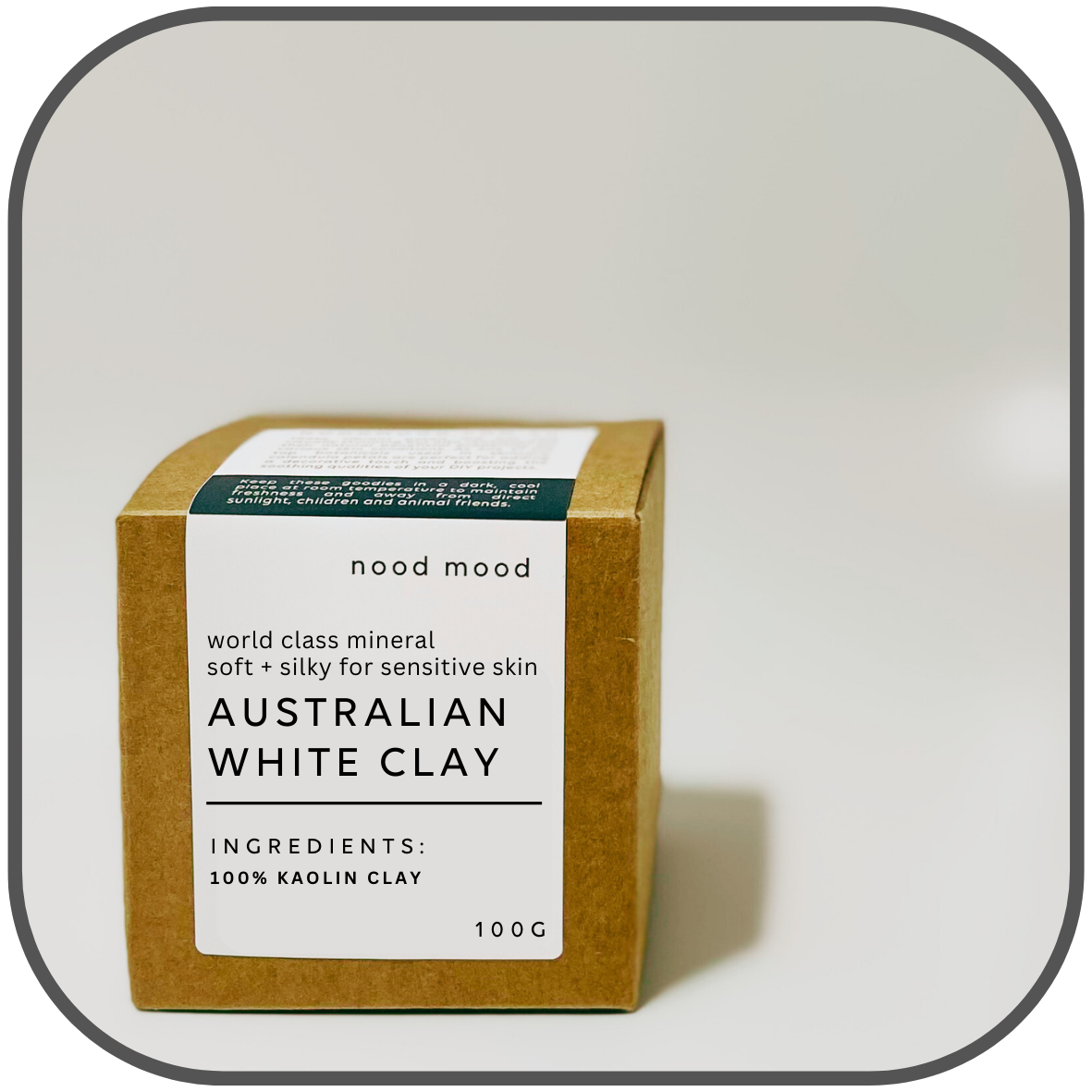 Australian White Clay for skincare making