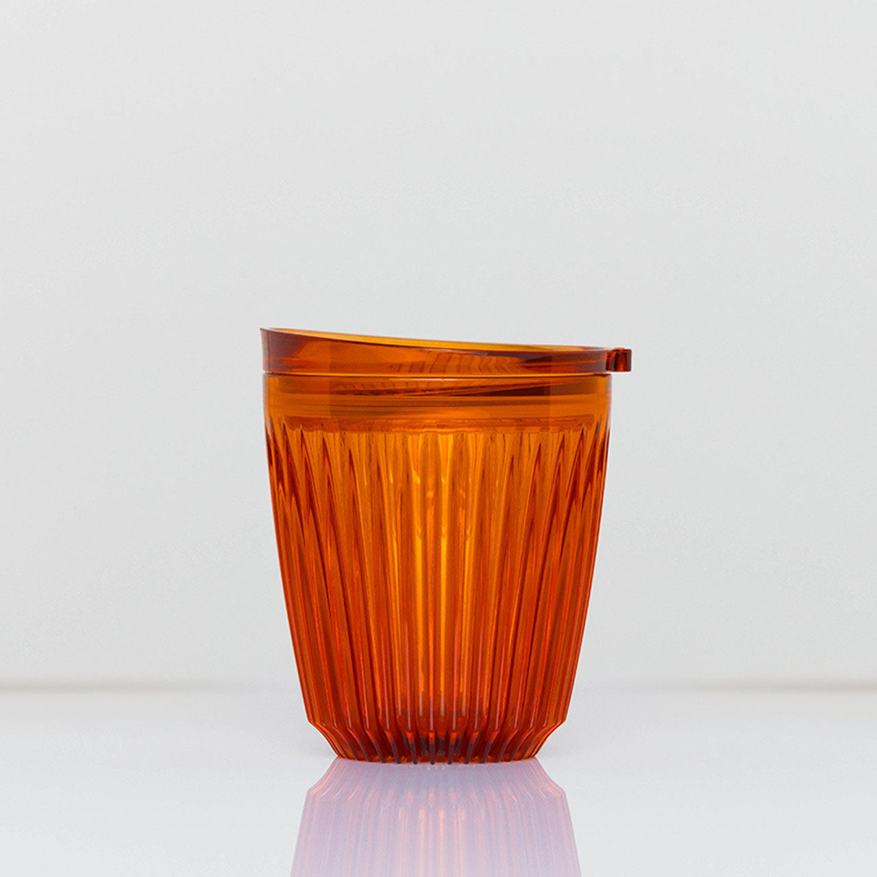 Huskee Renew Cup and Lid - Amber