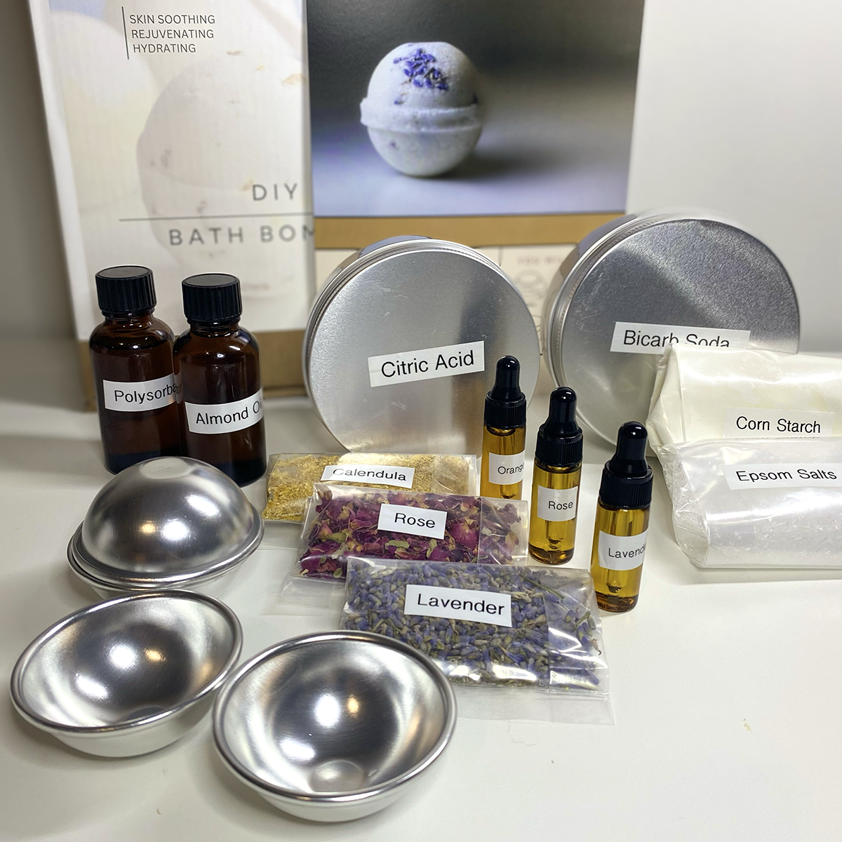 DIY Skincare Kit - Make bath bomb at home