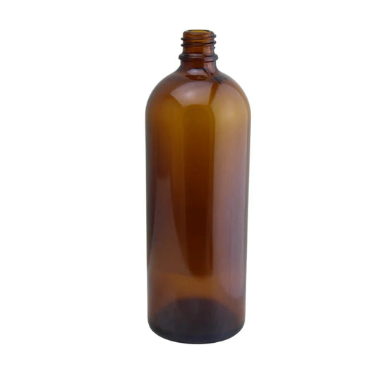 200ml amber glass bottle for serums, moisturisers