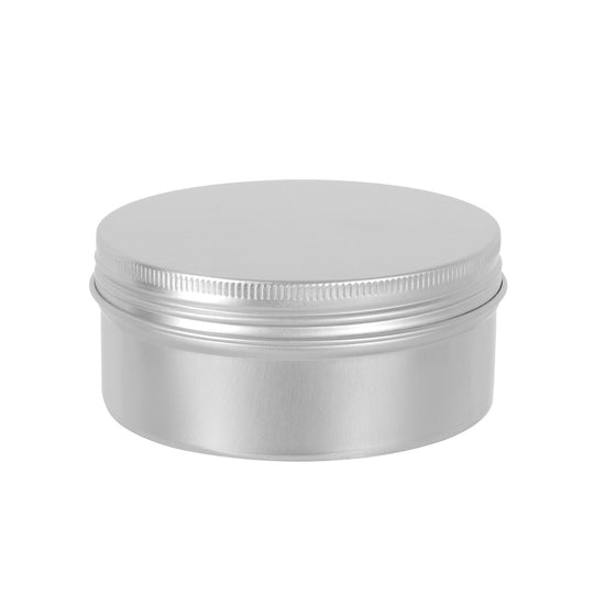 150ML Aluminium Tin Jar Base & Lid Screw Cap