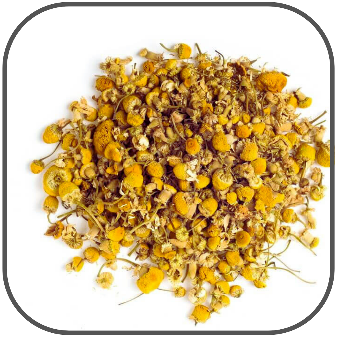 Dried Chamomile Flowers for DIY Bath Bombs and Bath Salts