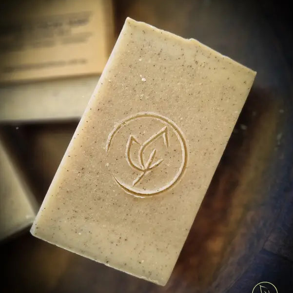 Coffee and Cacao Soap with Coconut Milk 