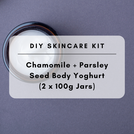 DIY Skincare Kit - Chamomile and Parsley Seed Body Yoghurt