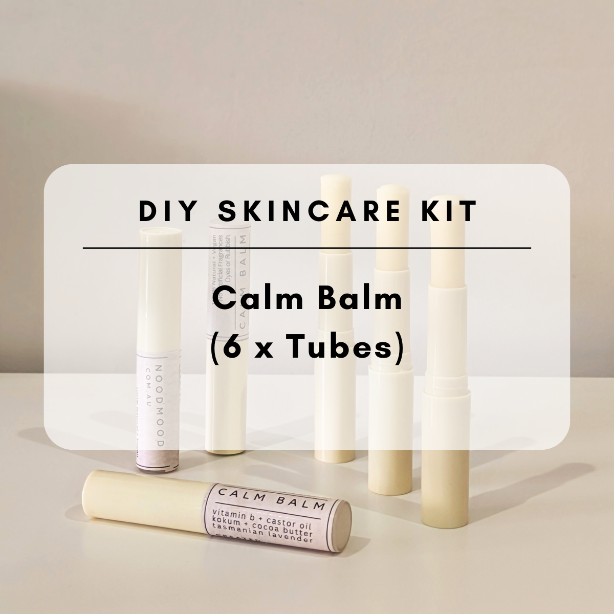 Make skincare at home DIY Kit Calm Balm