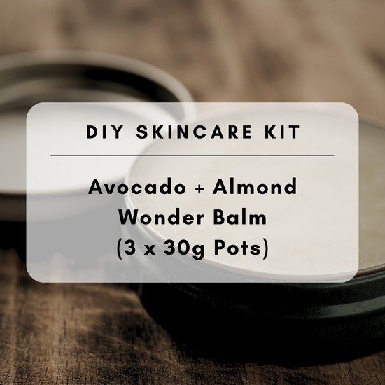 DIY Skincare Kit - Make Avocado and Almond Wonder Balm at home