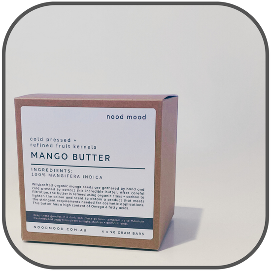 Mango Butter - used in making skincare at home