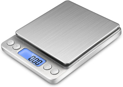 0.01g - 500g Scales for Weighing Skincare & Cosmetic Ingredients