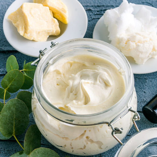 Make your own whipped shea body butter