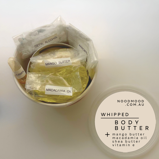 DIY Skincare Kit - Whipped Macadamia and Mango Body Butter